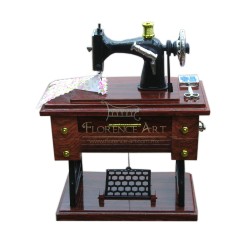 Maquina de coser miniatura