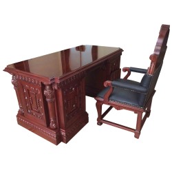 Escritorio y sillón Presidencial