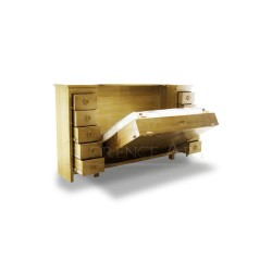 Cama sobre diseño