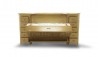 Cama sobre diseño