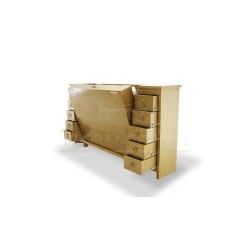 Cama sobre diseño