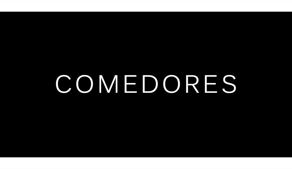 Comedores clásicos y minimalistas